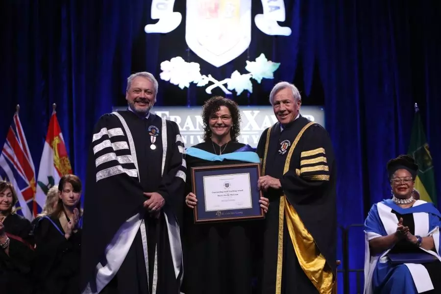 St. FX University Presents Teaching and Outreach Awards at Fall Convocation