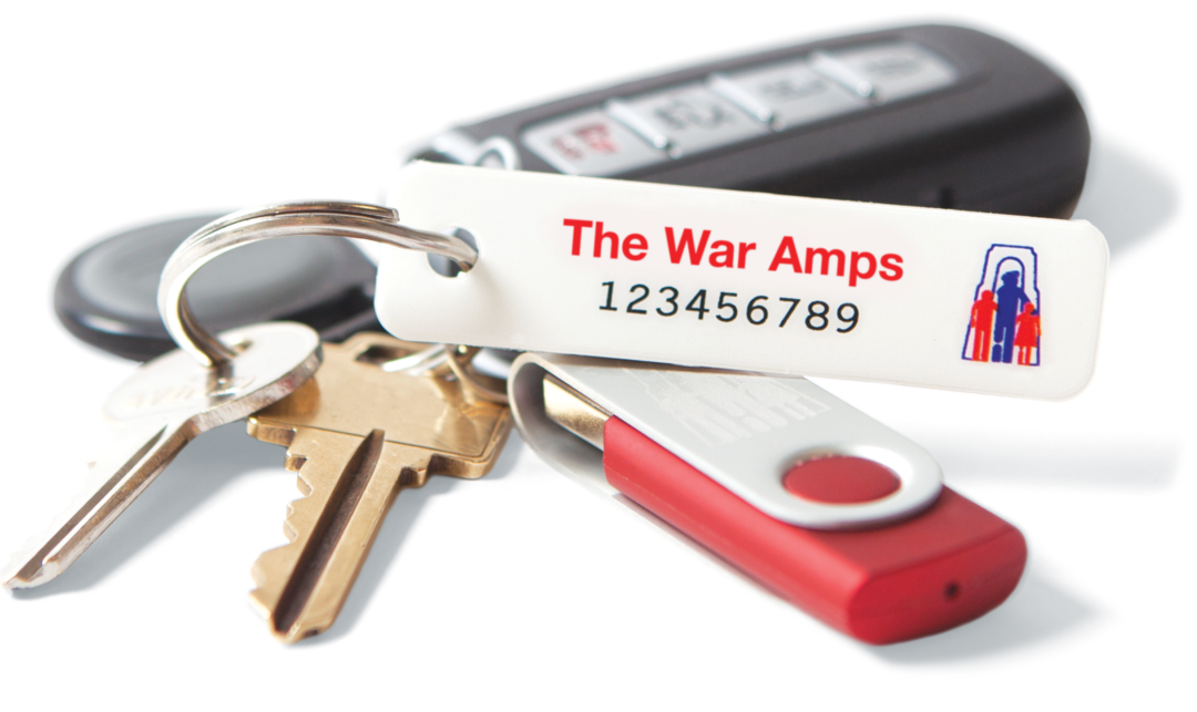War Amps Key Tags Sent to Nova Scotia Mailboxes