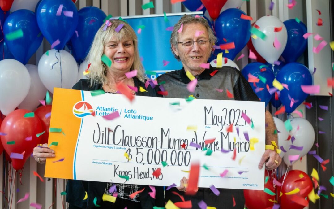 New Glasgow Couple that has Played the Same Set of Numbers since 1986 Finally Pays Off, Winning $5 Million Lotto 6/49 Classic Jackpot