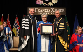 Dr. Sister Dorothy Moore receives honorary degree from STFX University