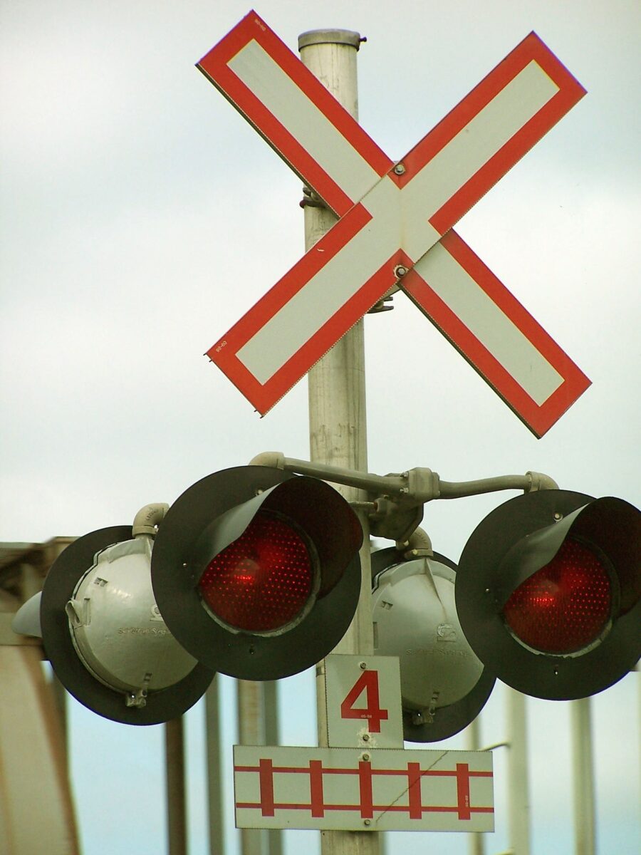 New Glasgow Regional Police Seek Public’s Help After Car Strikes a Railway Crossing Light